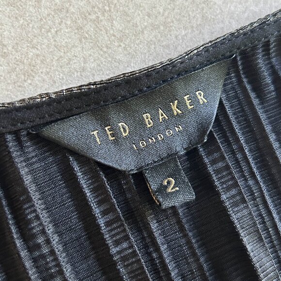 Ted Baker Elwiira Gathered Detail Wrap Top ASO The Princess Switch Fiona - Picture 7 of 11